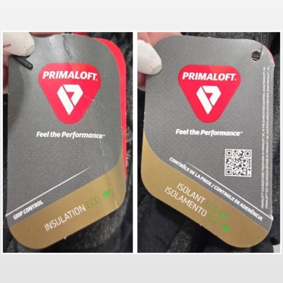 New Primaloft Mechanix Wear Gloves Mens Large Cold Work Gray Black NWT - Picture 14 of 16